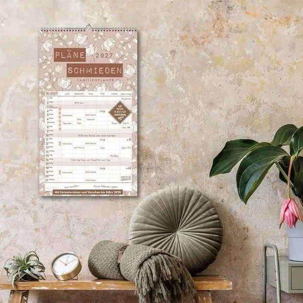 Bild: 9783819303197 | Premium Familienplaner Pläne schmieden 2027 | Verlag Korsch | Kalender