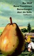 Cover: 9783895613197 | Raoul Tranchirers Bemerkungen über die Stille | Ror Wolf | Buch | 2005