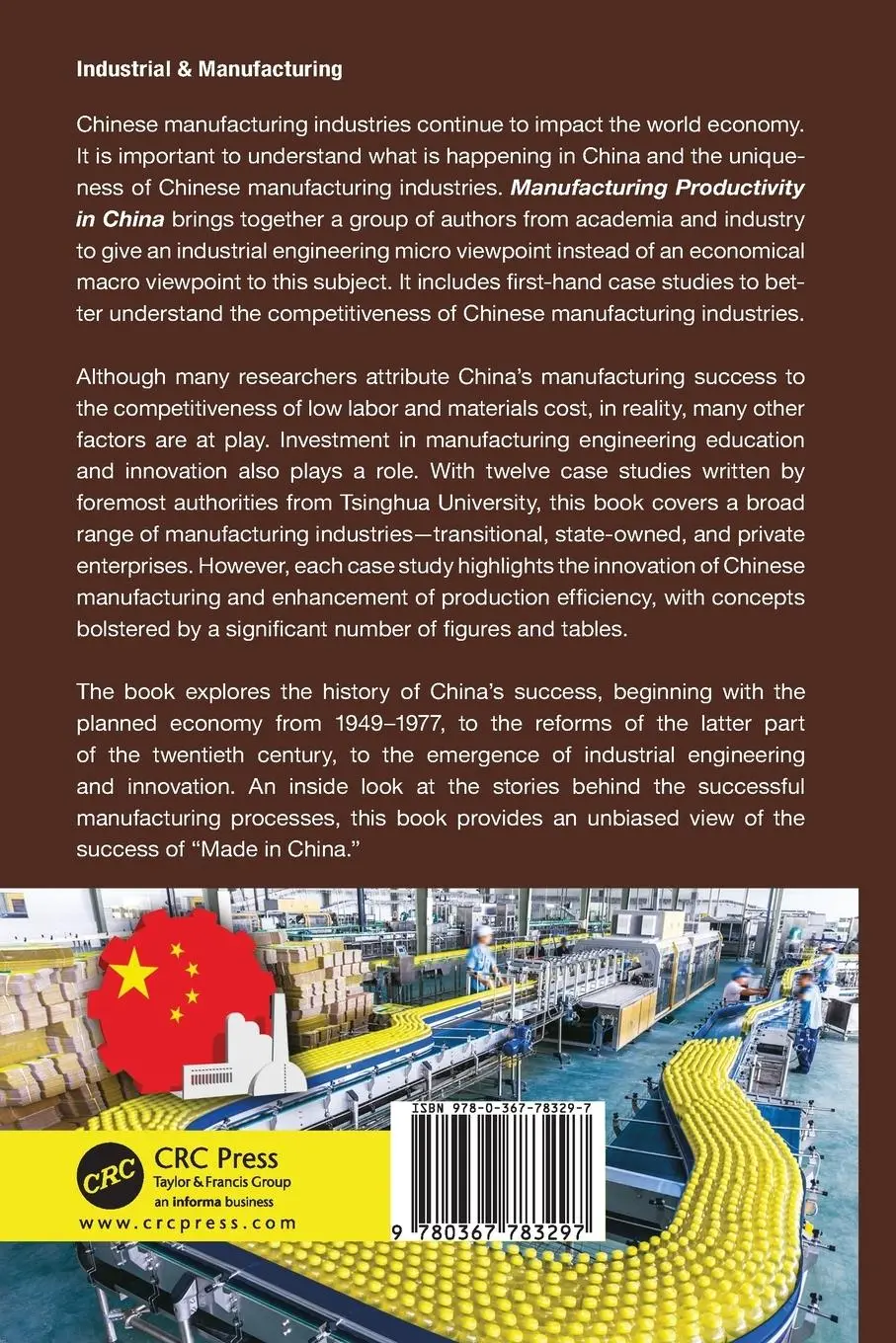Rückseite: 9780367783297 | Manufacturing Productivity in China | Li Zheng (u. a.) | Taschenbuch