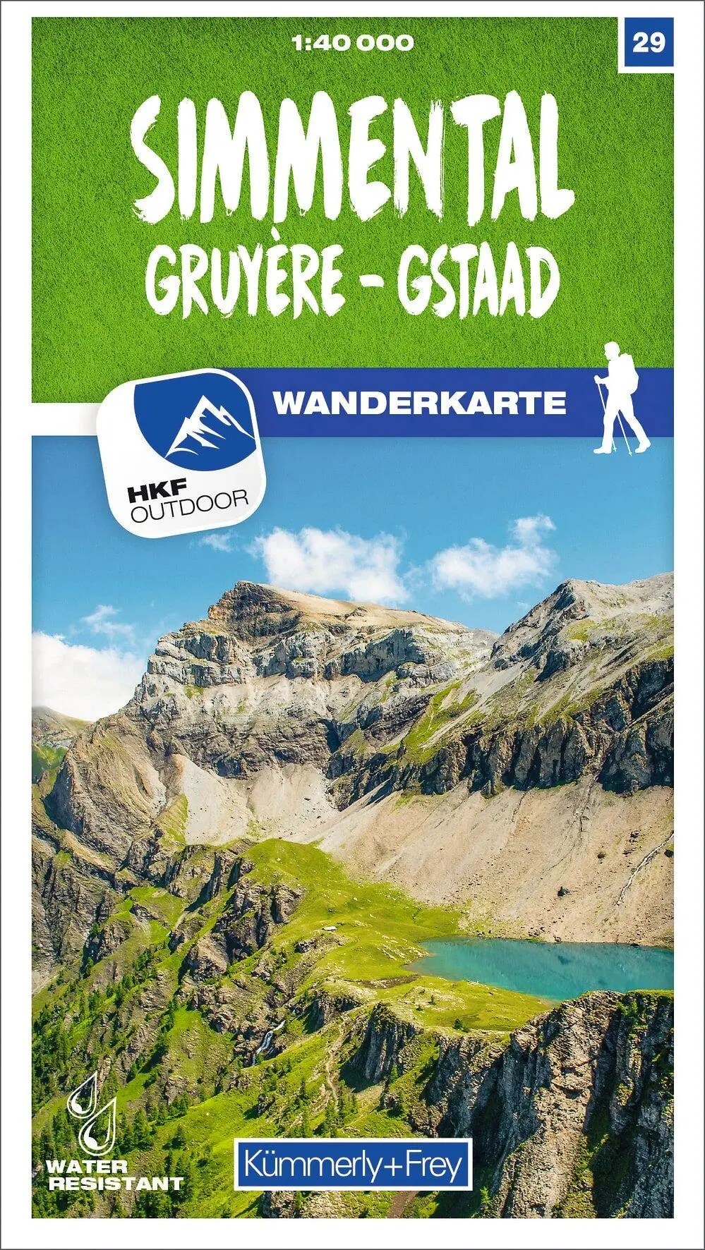 Cover: 9783259023297 | Simmental / Gruyère - Gstaad 29 Wanderkarte 1:40 000 matt laminiert