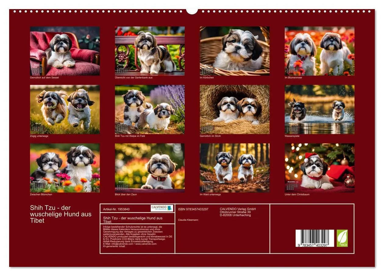 Bild: 9783457403297 | Shih Tzu - der wuschelige Hund aus Tibet (hochwertiger Premium...