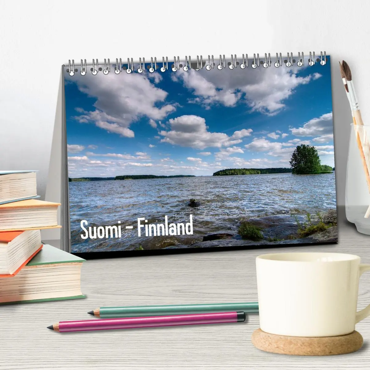 Bild: 9783516113297 | Suomi - Finnland (Tischkalender 2026 DIN A5 quer), CALVENDO...