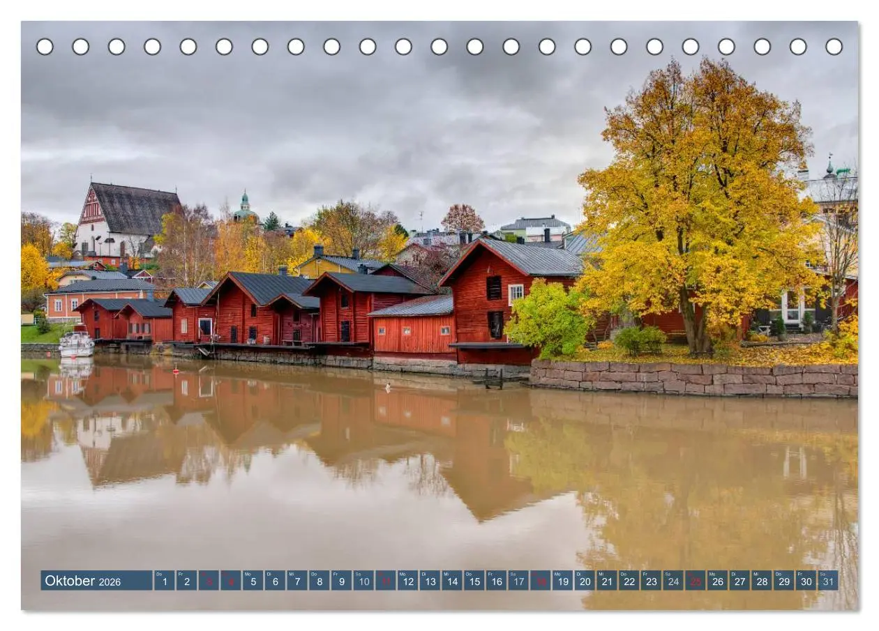 Bild: 9783516113297 | Suomi - Finnland (Tischkalender 2026 DIN A5 quer), CALVENDO...