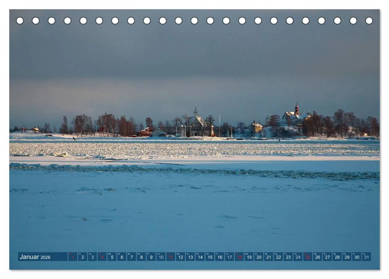 Bild: 9783516113297 | Suomi - Finnland (Tischkalender 2026 DIN A5 quer), CALVENDO...