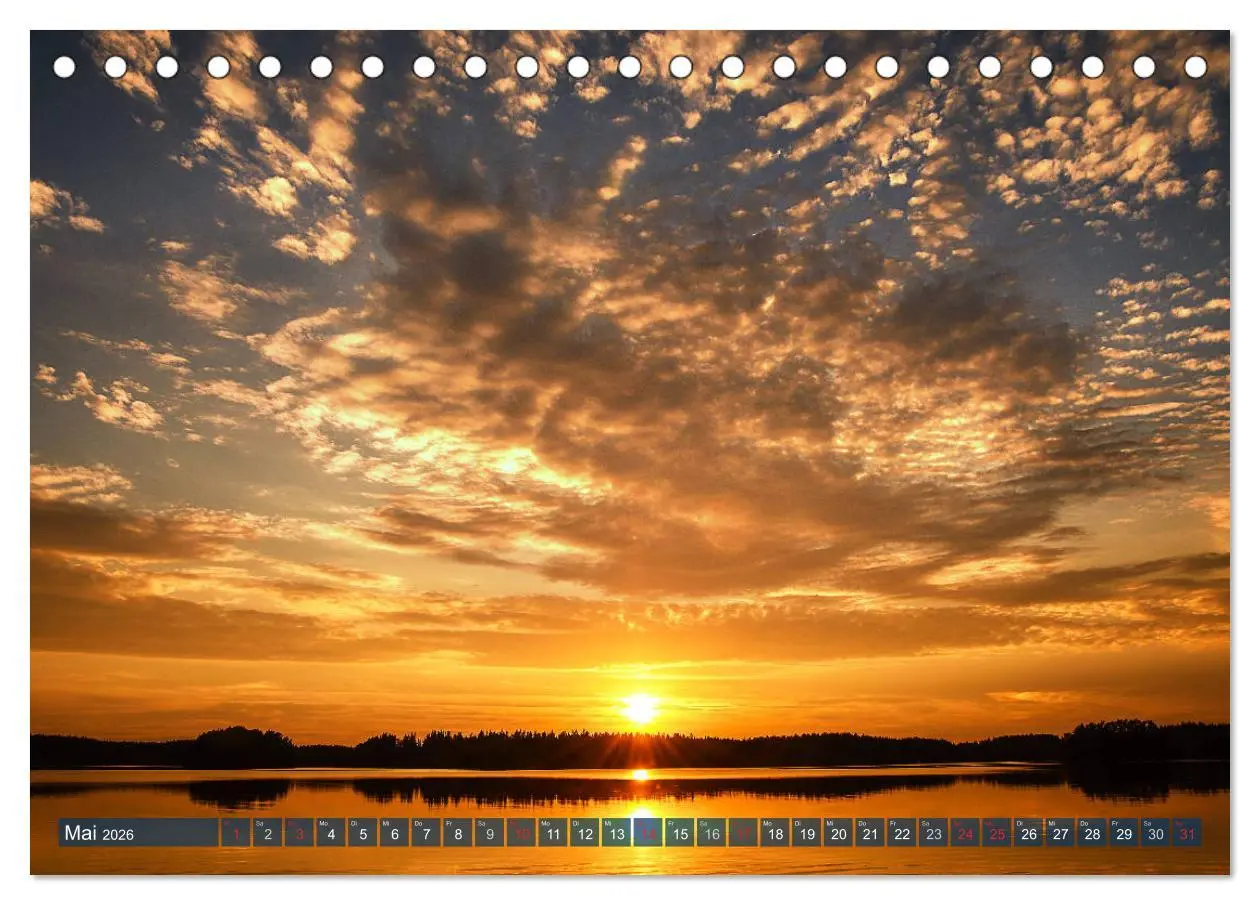 Bild: 9783516113297 | Suomi - Finnland (Tischkalender 2026 DIN A5 quer), CALVENDO...