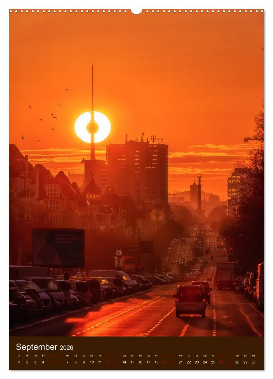 Bild: 9783516353297 | Berliner Fernsehturm - Magische Momente (Wandkalender 2026 DIN A2...