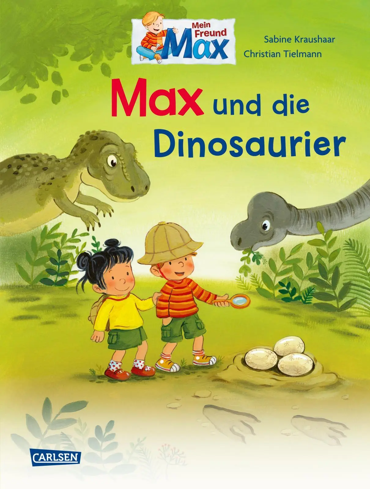 Cover: 9783551523297 | Max-Bilderbücher: Max und die Dinosaurier | Christian Tielmann | Buch
