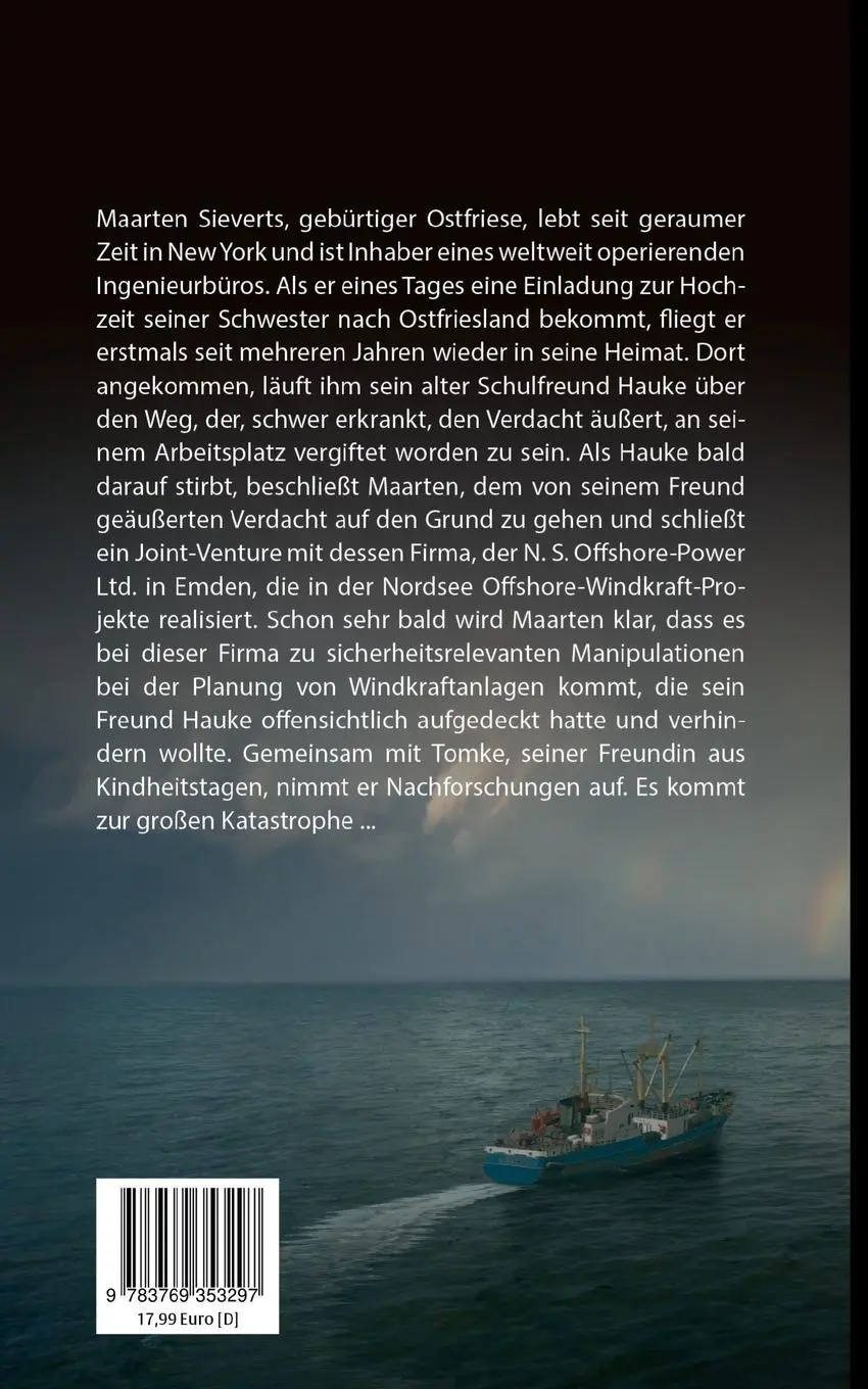 Rückseite: 9783769353297 | Windbruch | Ostfrieslandkrimi | Elke Bergsma | Taschenbuch | 488 S.