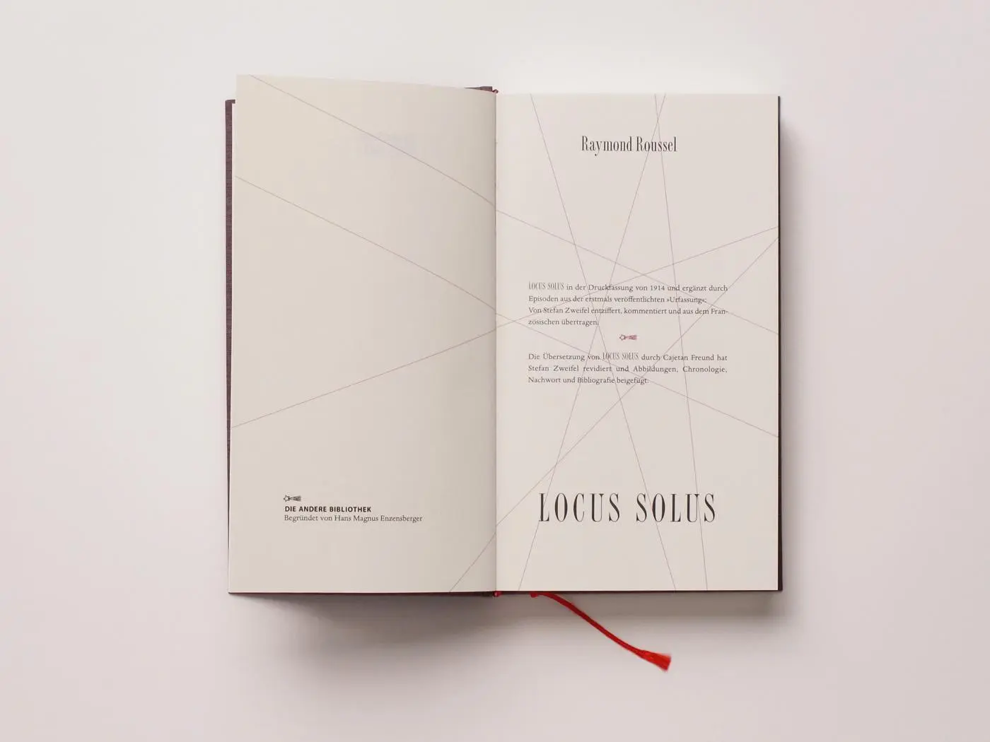 Bild: 9783847703297 | Locus Solus | Raymond Roussel | Buch | Die Andere Bibliothek | 487 S.