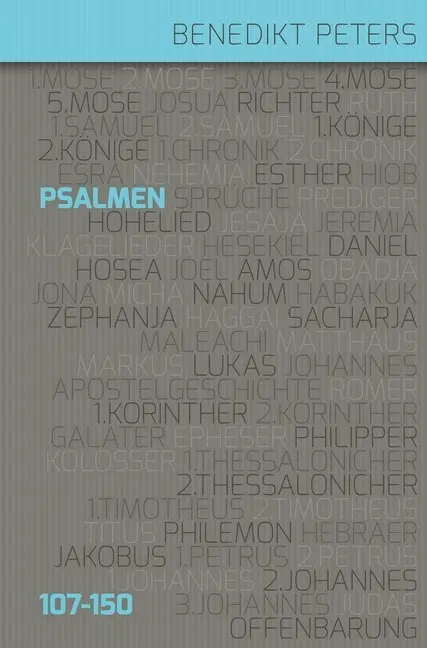 Cover: 9783866993297 | Kommentar zu Psalmen 107-150 | Benedikt Peters | Buch | Buch | Deutsch