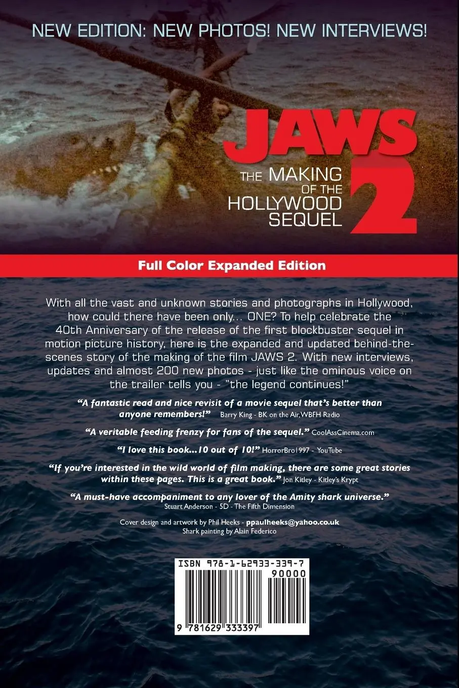 Rückseite: 9781629333397 | Jaws 2 | Michael A. Smith | Taschenbuch | Kartoniert / Broschiert