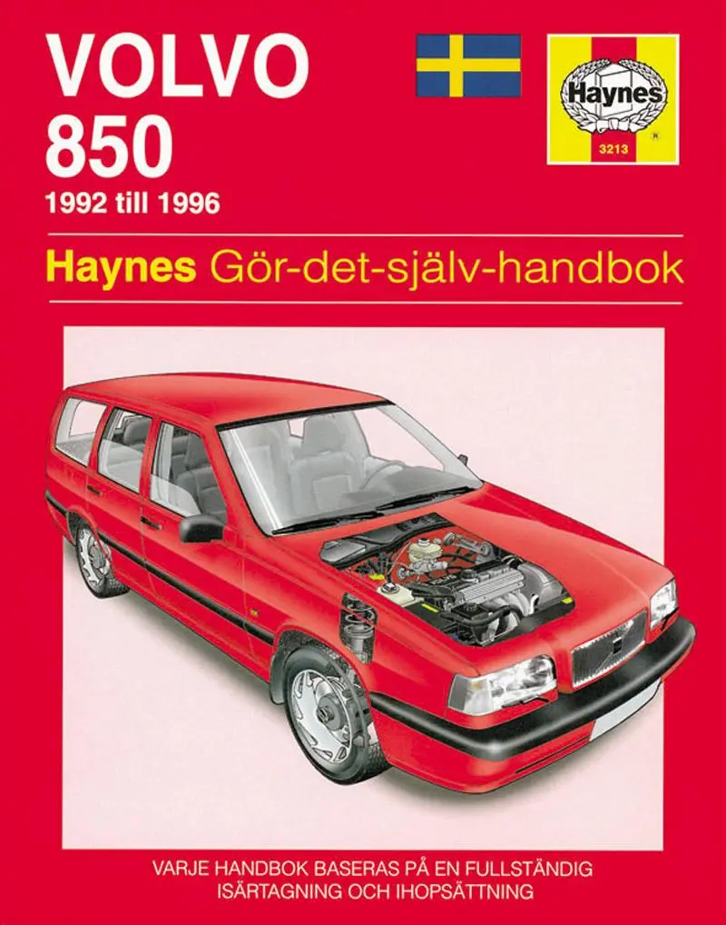Cover: 9781785213397 | Volvo 850 (1992 -1996) Haynes Repair Manual (svenske utgava) | Buch