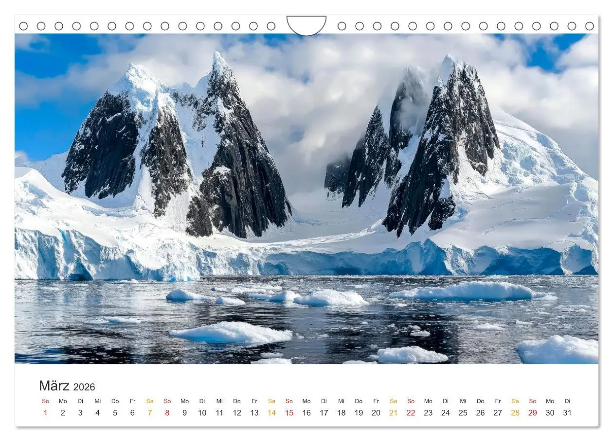 Bild: 9783457253397 | Antarktis - eisige Schönheit (Wandkalender 2026 DIN A4 quer),...