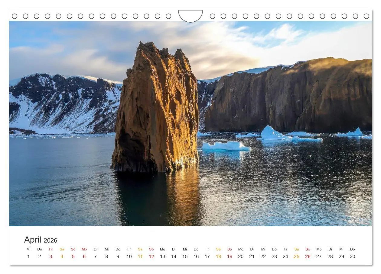 Bild: 9783457253397 | Antarktis - eisige Schönheit (Wandkalender 2026 DIN A4 quer),...