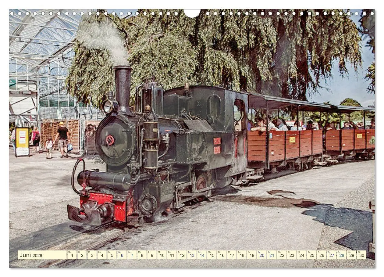 Bild: 9783457703397 | Dampfloks - eindrucksvolle Lokomotiven (Wandkalender 2026 DIN A3...