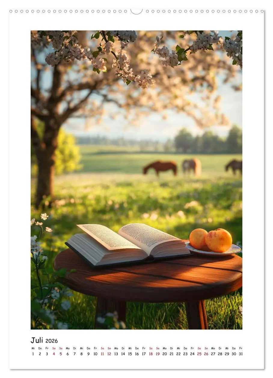 Bild: 9783457943397 | Ein Zuhause aus Worten (Wandkalender 2026 DIN A2 hoch), CALVENDO...