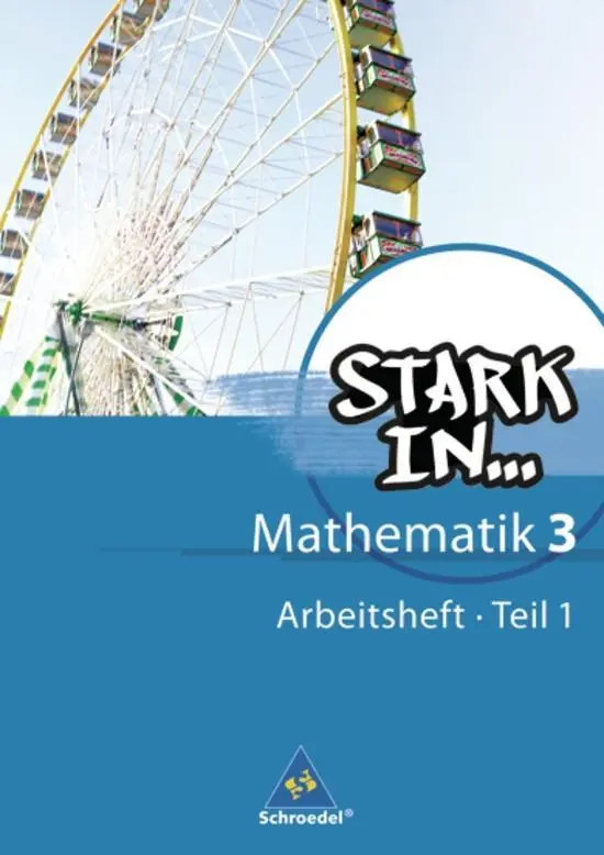 Cover: 9783507433397 | Stark in Mathematik 3 Teil 1: Arbeitsheft | Ausgabe 2008 | Augustin