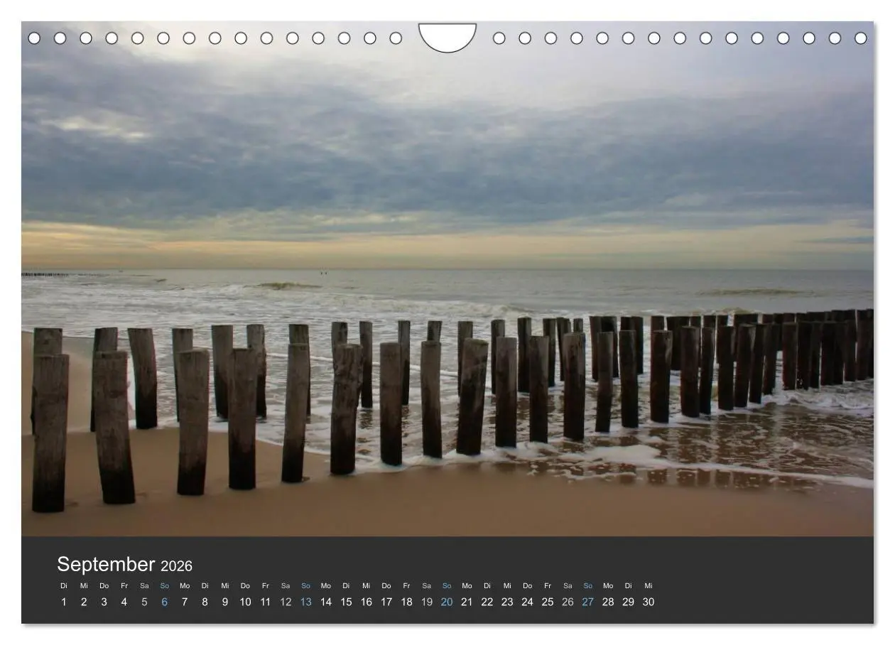Bild: 9783516033397 | Traumhaftes Zeeland 2026 (Wandkalender 2026 DIN A4 quer), CALVENDO...