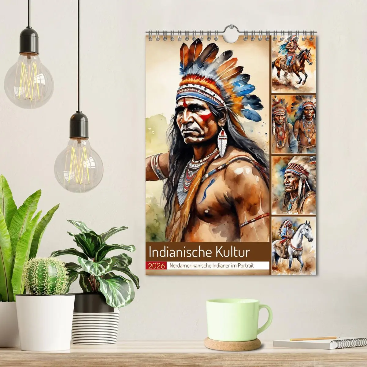 Bild: 9783516273397 | Indianische Kultur (Wandkalender 2026 DIN A4 hoch), CALVENDO...