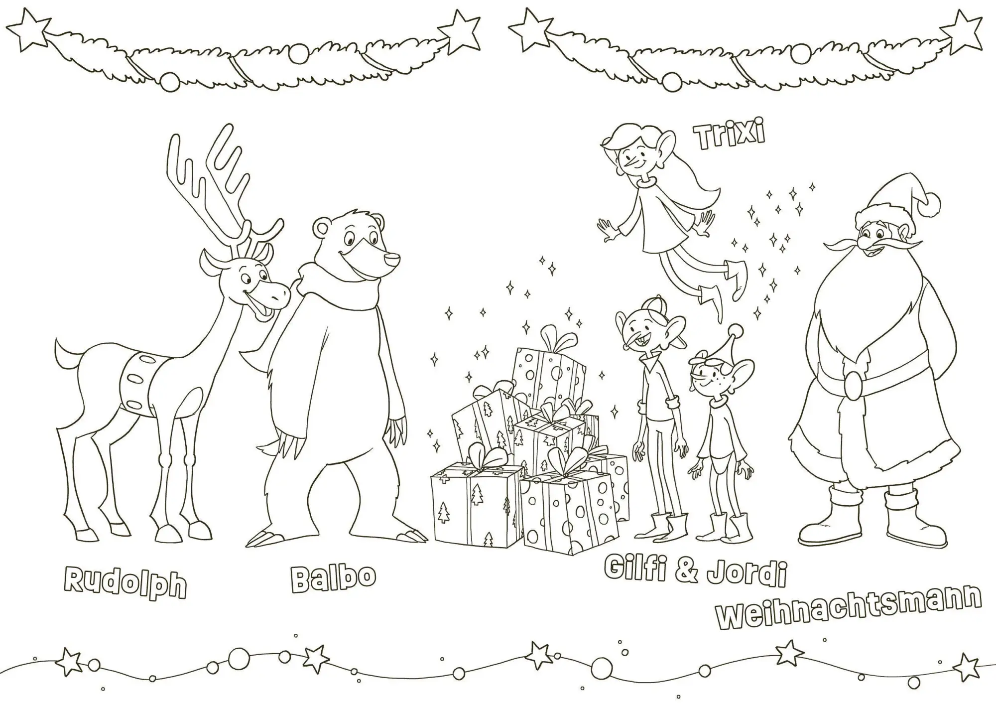 Bild: 9783570183397 | Weihnachtsmann &amp; Co. KG - Mein Malbuch | Buch | 32 S. | Deutsch | 2025