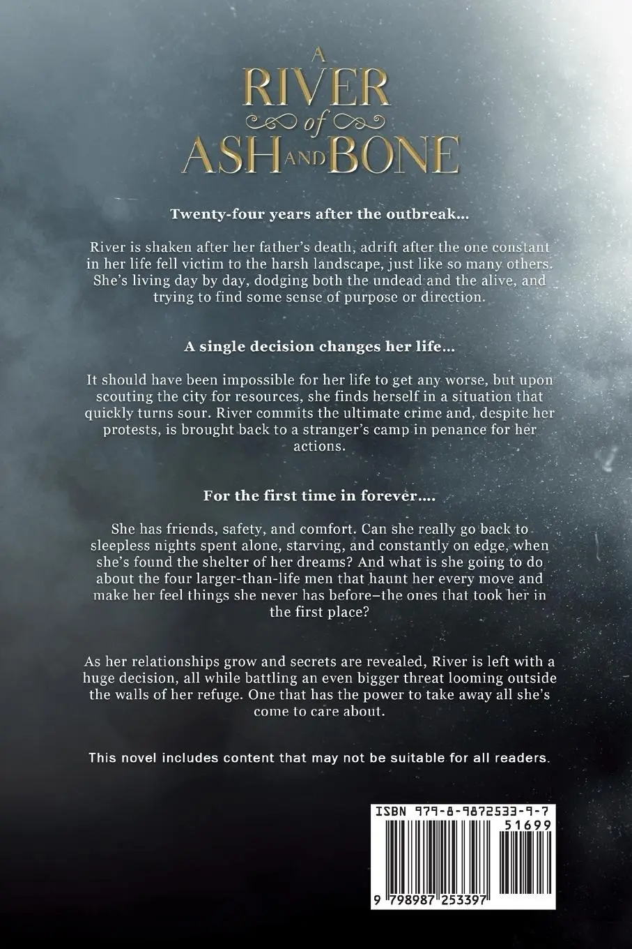 Rückseite: 9798987253397 | A River of Ash and Bone | Wren Cartwright | Taschenbuch | Ash and Bone