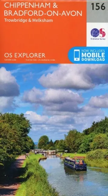 Cover: 9780319243497 | Chippenham and Bradford-on-Avon | Ordnance Survey | (Land-)Karte