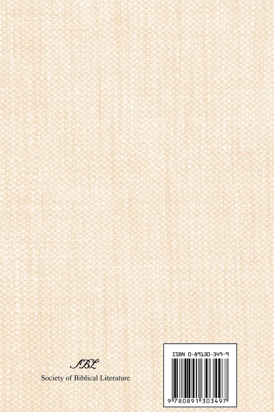 Rückseite: 9780891303497 | Fragments from Hellenistic Jewish Authors | Volume 1, Historians