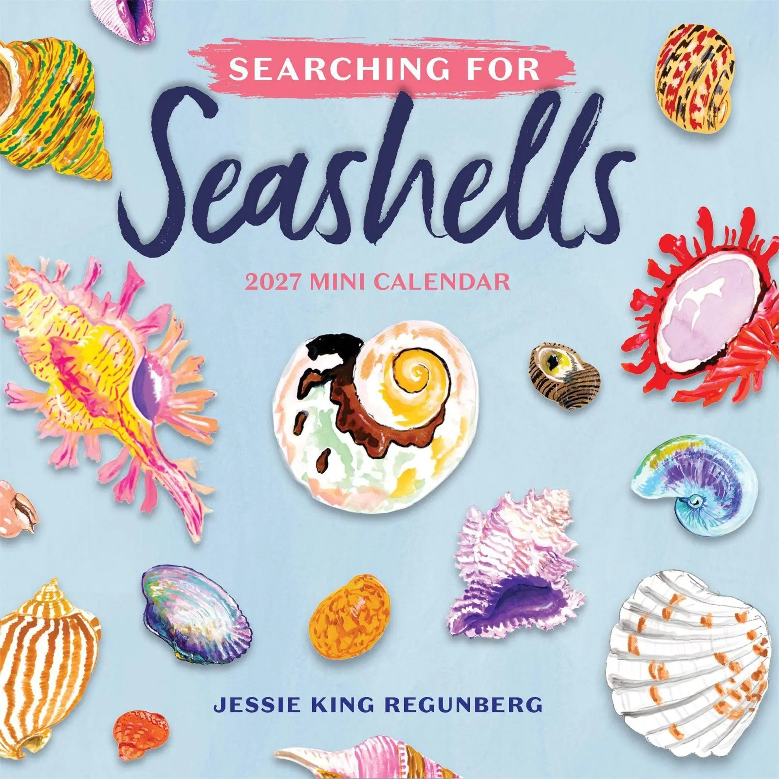 Cover: 9781523533497 | Searching for Seashells Mini Wall Calendar 2027 | Regunberg (u. a.)