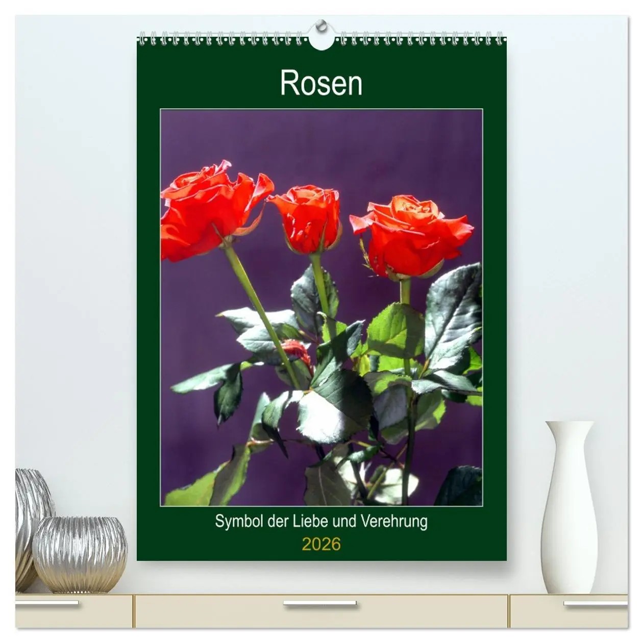 Cover: 9783516403497 | Rosen - Symbol der Liebe und Verehrung (hochwertiger Premium...