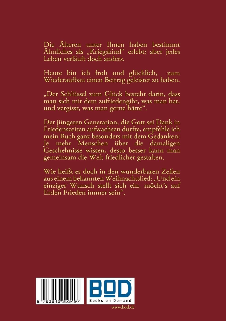 Rückseite: 9783842353497 | Es war einmal - kein Märchen | Ingrid Kappelan | Taschenbuch | 92 S.