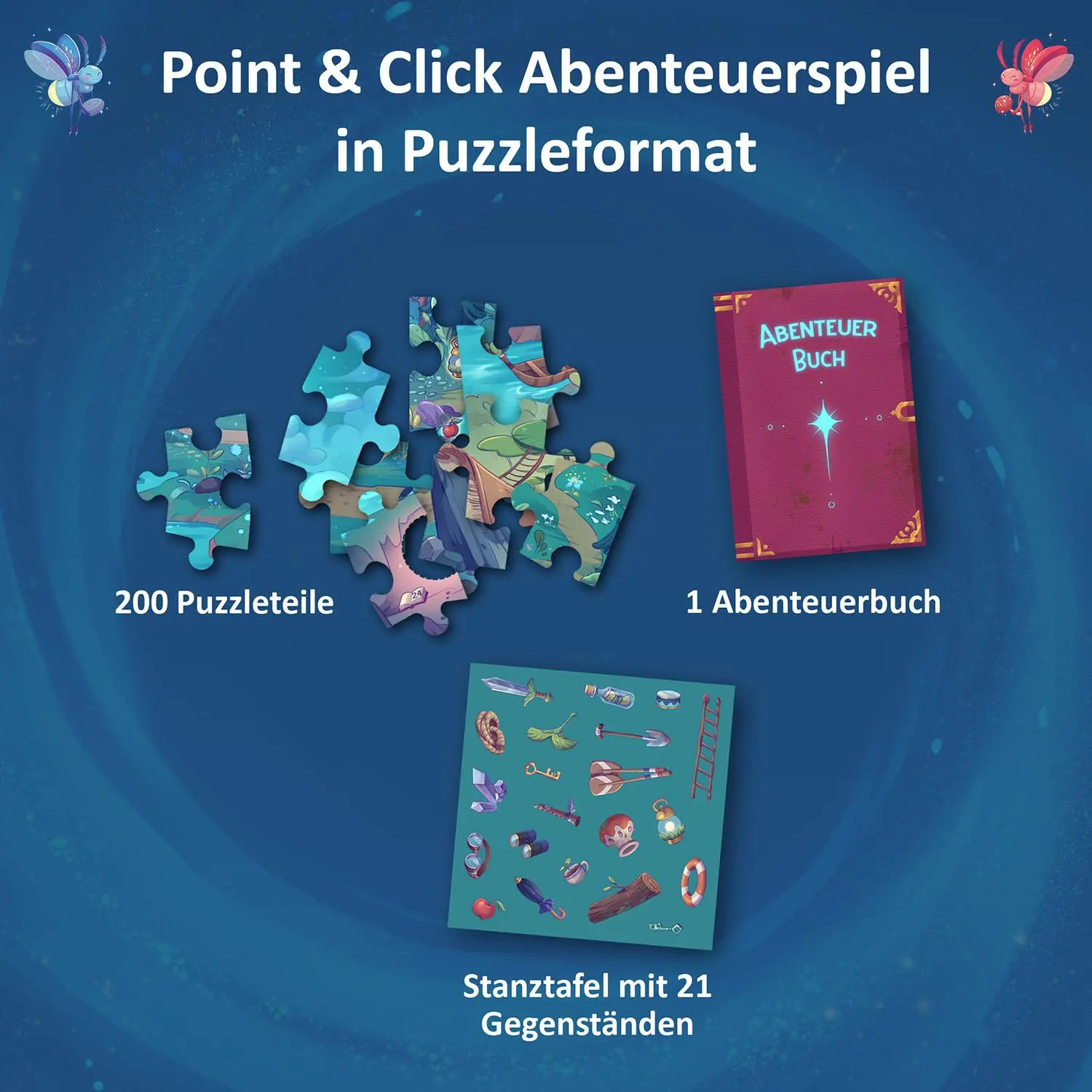 Bild: 4002051683597 | Adventure Puzzle: Das Licht im Zauberwald | Spiel | Dave Neale | Spiel