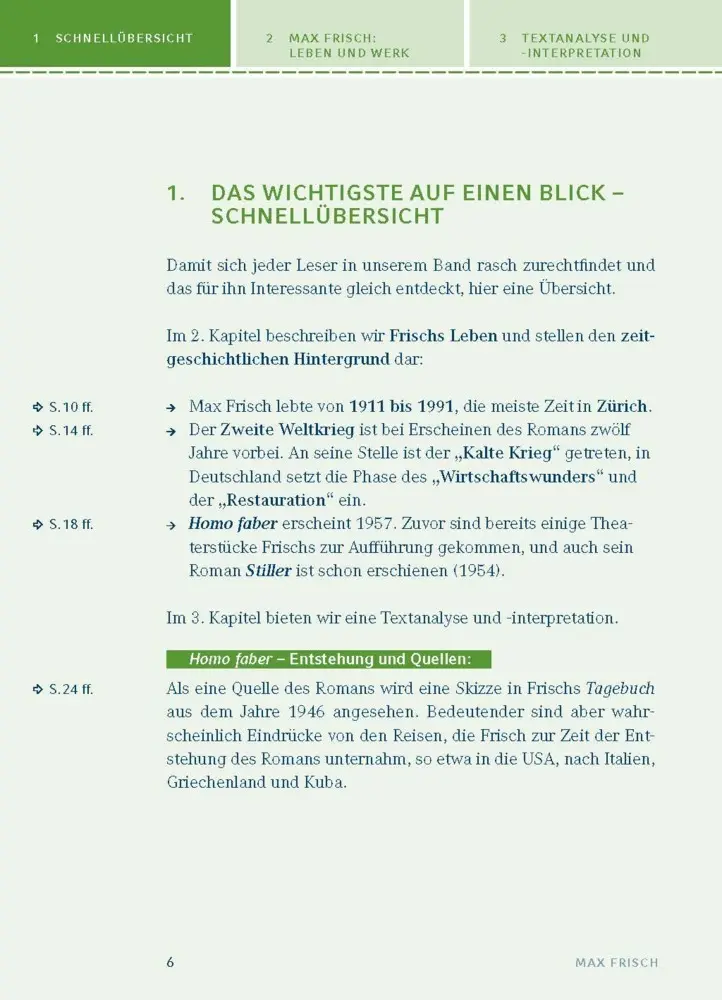 Bild: 9783129303597 | Homo faber von Max Frisch | Textanalyse und Interpretation | Frisch