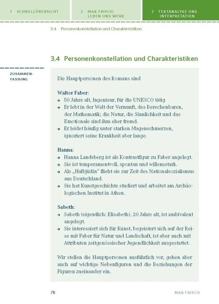 Bild: 9783129303597 | Homo faber von Max Frisch | Textanalyse und Interpretation | Frisch