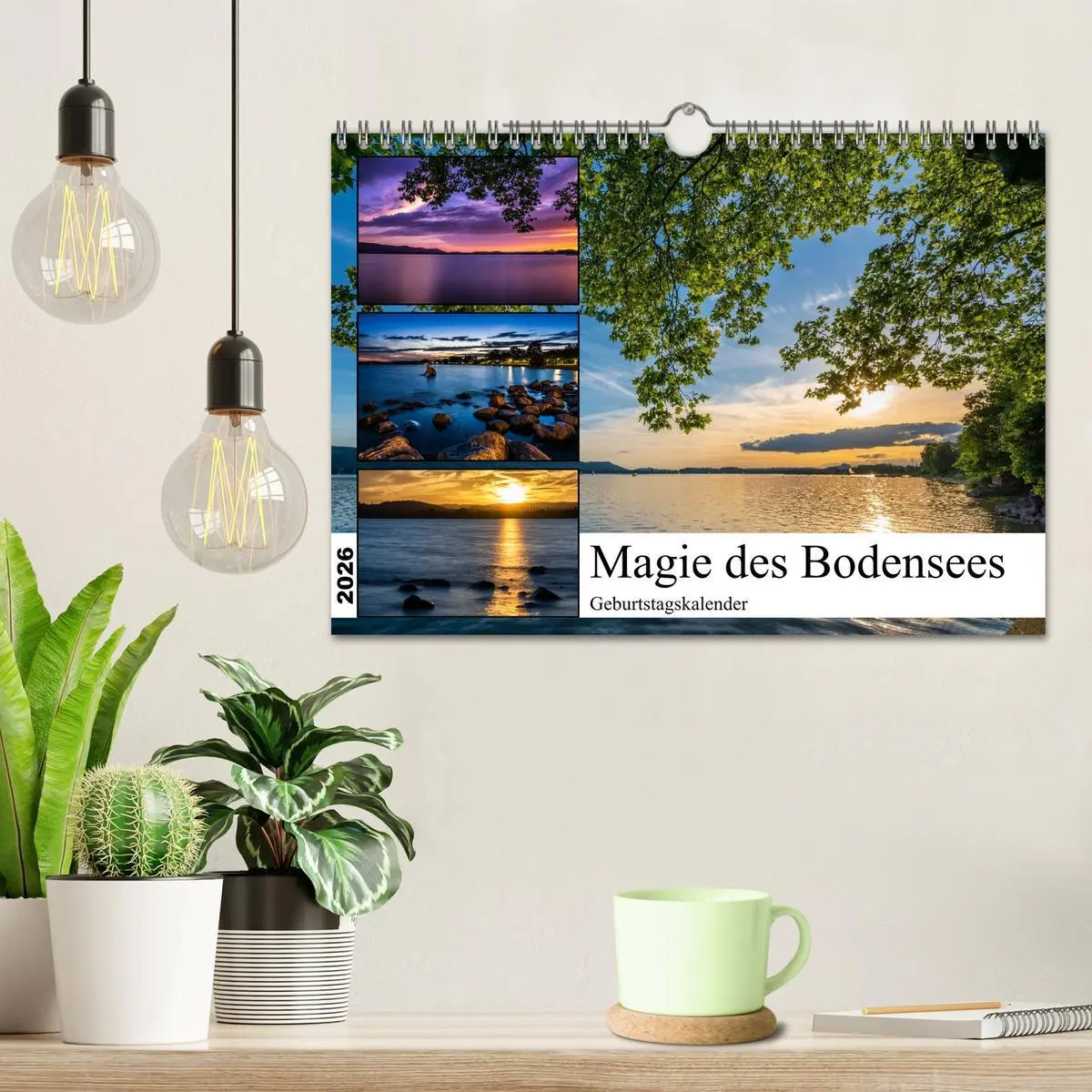 Bild: 9783457543597 | Magie des Bodensees (Wandkalender 2026 DIN A4 quer), CALVENDO...