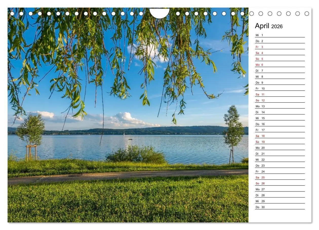 Bild: 9783457543597 | Magie des Bodensees (Wandkalender 2026 DIN A4 quer), CALVENDO...