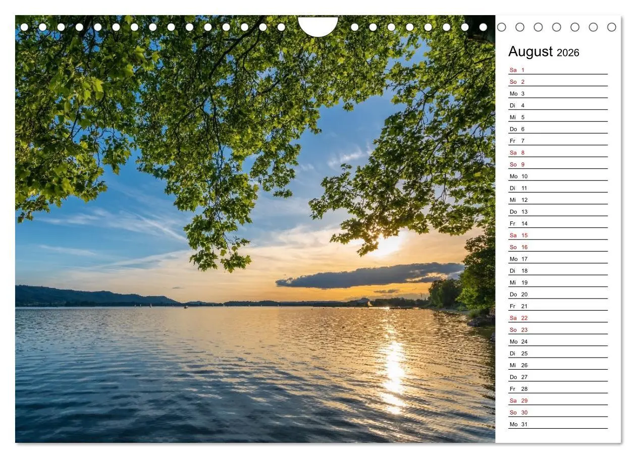 Bild: 9783457543597 | Magie des Bodensees (Wandkalender 2026 DIN A4 quer), CALVENDO...