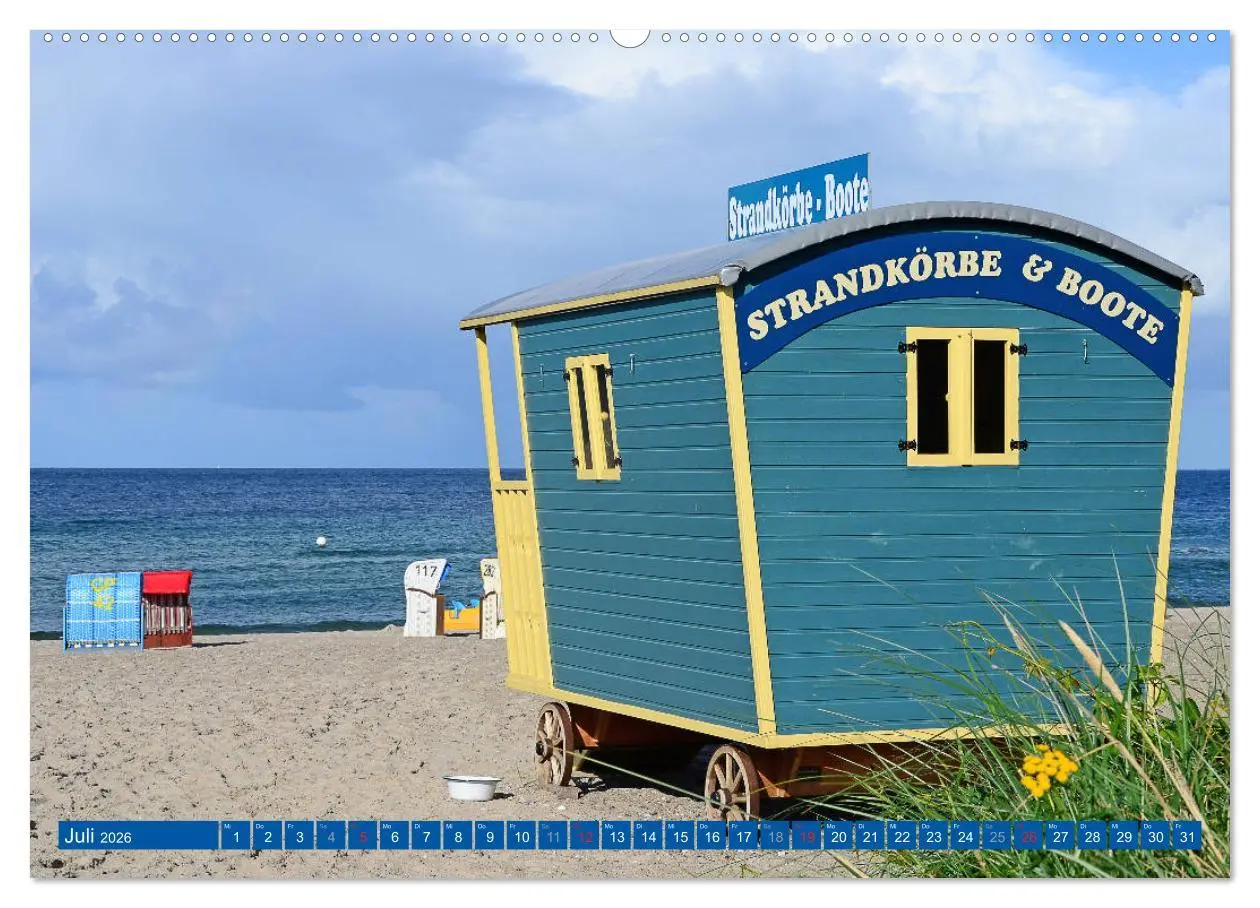 Bild: 9783457783597 | Ferien in Hohwacht (Wandkalender 2026 DIN A2 quer), CALVENDO...