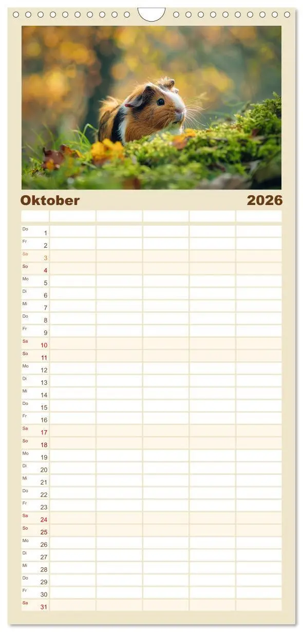 Bild: 9783516493597 | Familienplaner 2026 - Wuschelbande - Ein Jahr voller...