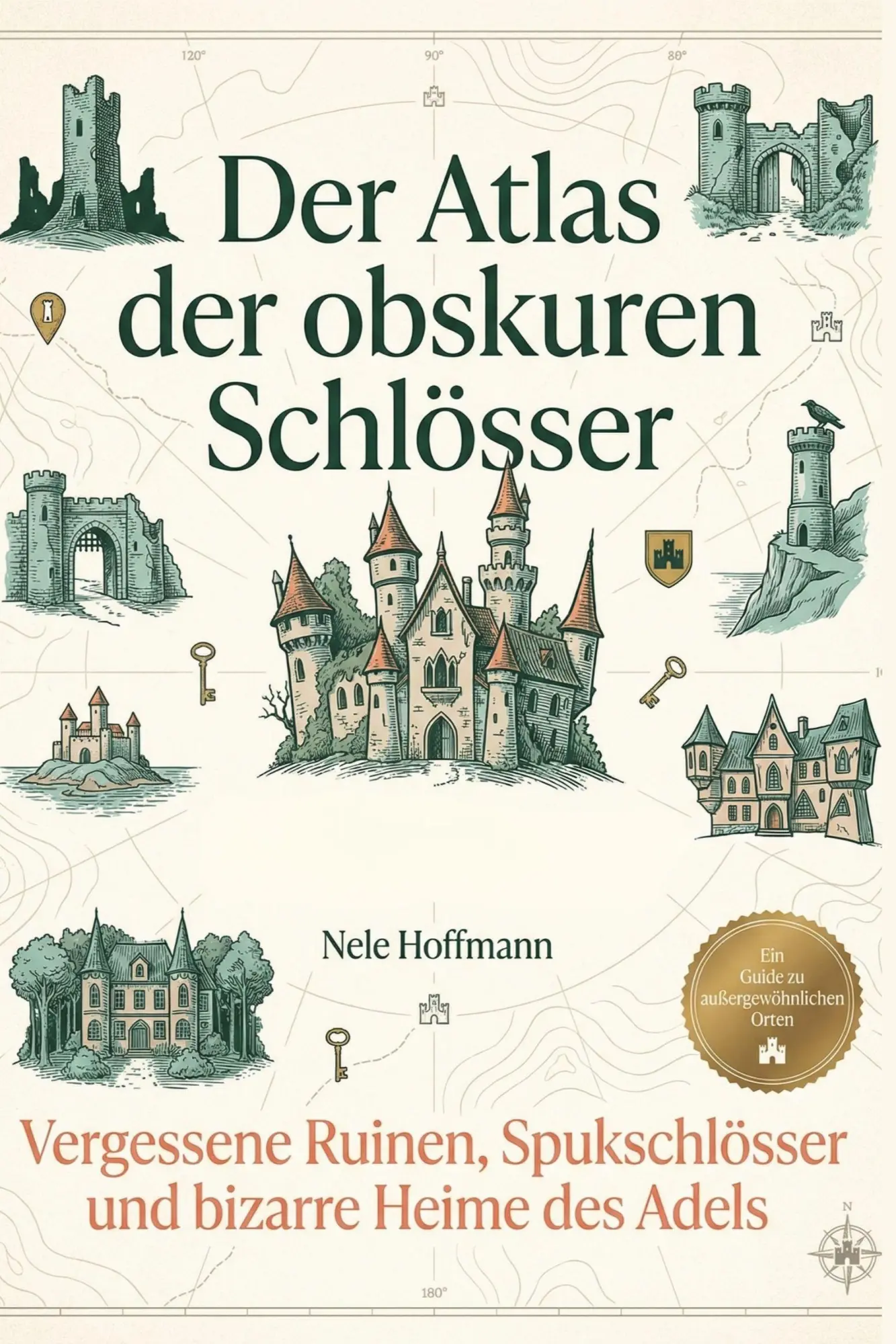 Cover: 9783695383597 | Der Atlas der obskuren Schlösser | Nele Hoffmann | Taschenbuch | 2025