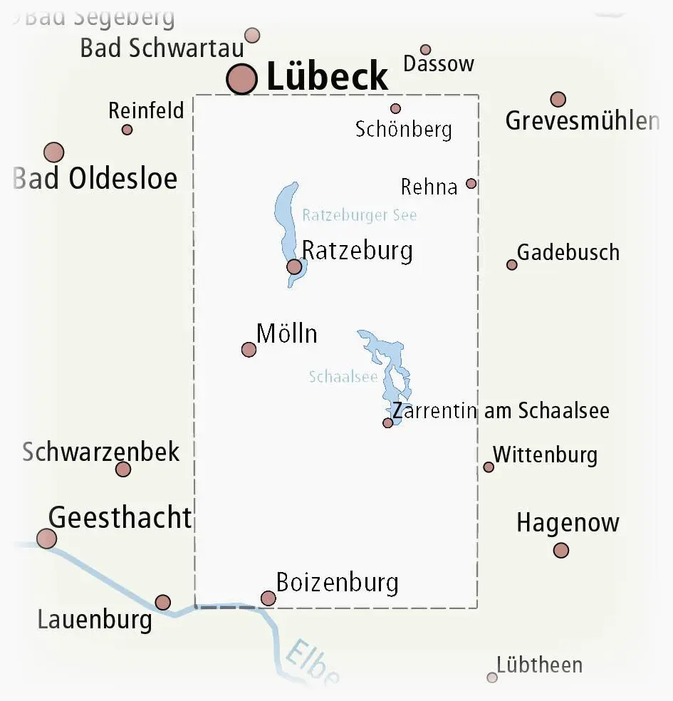 Bild: 9783747303597 | Lauenburgische Seen - Schaalsee 1:50 000 | (Land-)Karte | Deutsch