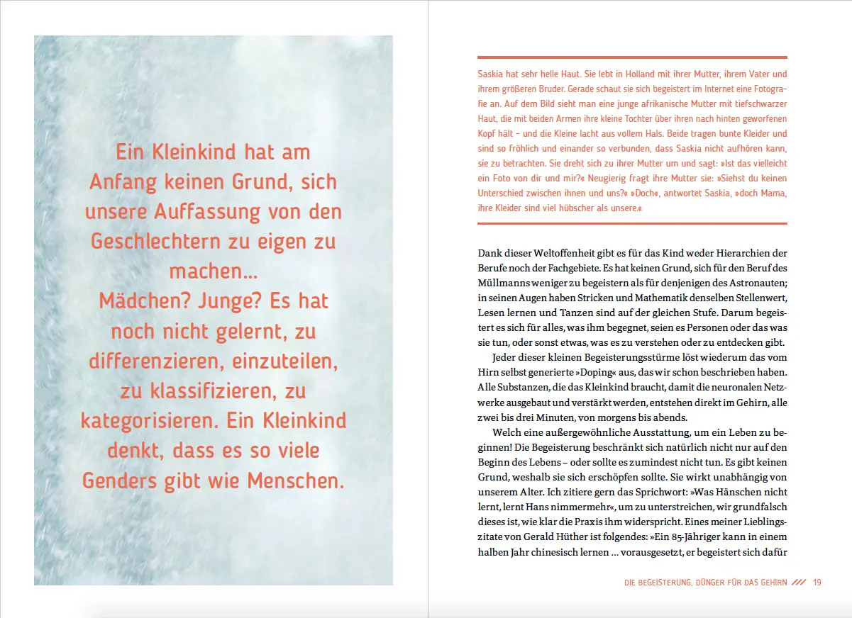 Bild: 9783945543597 | Begeisterung | Die Energie der Kindheit wiederfinden | André Stern