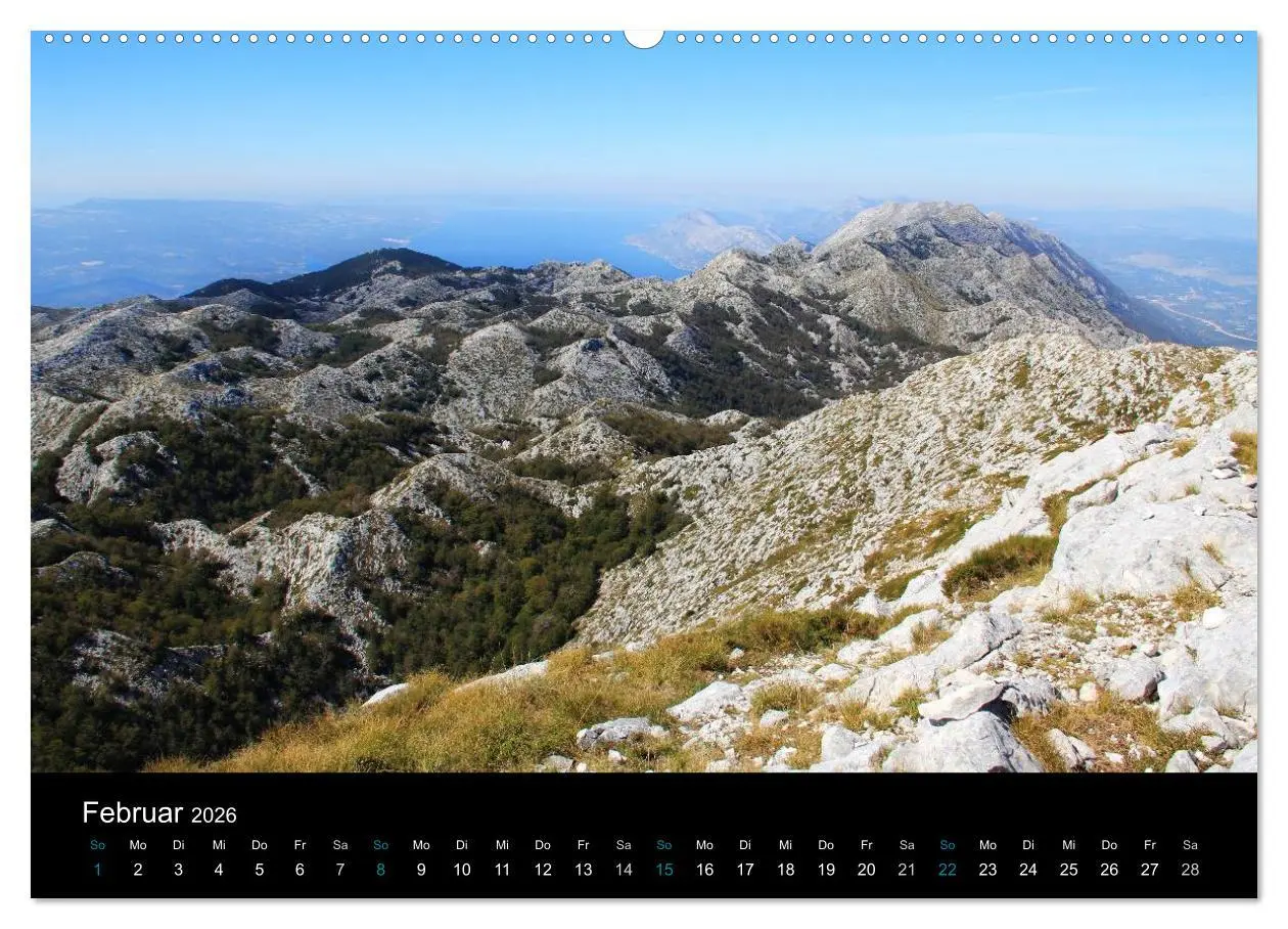 Bild: 9783516173697 | Kroatien (Wandkalender 2026 DIN A2 quer), CALVENDO Monatskalender