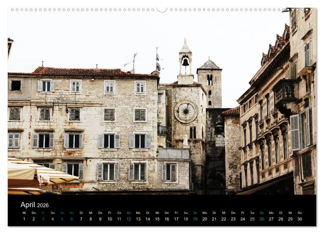 Bild: 9783516173697 | Kroatien (Wandkalender 2026 DIN A2 quer), CALVENDO Monatskalender