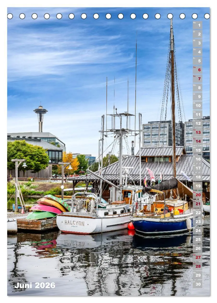 Bild: 9783516243697 | SEATTLE Imposante Stadt- und Naturimpressionen (Tischkalender 2026...