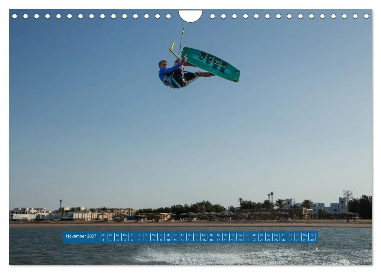 Bild: 9783569403697 | Kite Boarding El Gouna (Wandkalender 2027 DIN A4 quer), CALVENDO...