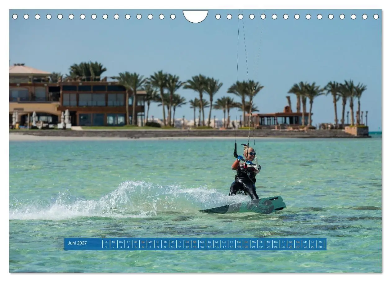 Bild: 9783569403697 | Kite Boarding El Gouna (Wandkalender 2027 DIN A4 quer), CALVENDO...