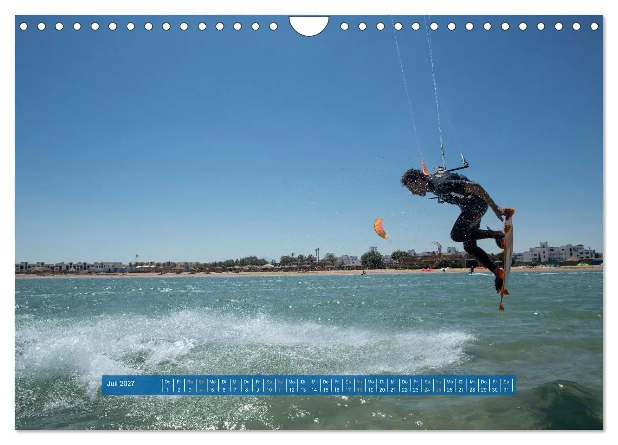 Bild: 9783569403697 | Kite Boarding El Gouna (Wandkalender 2027 DIN A4 quer), CALVENDO...