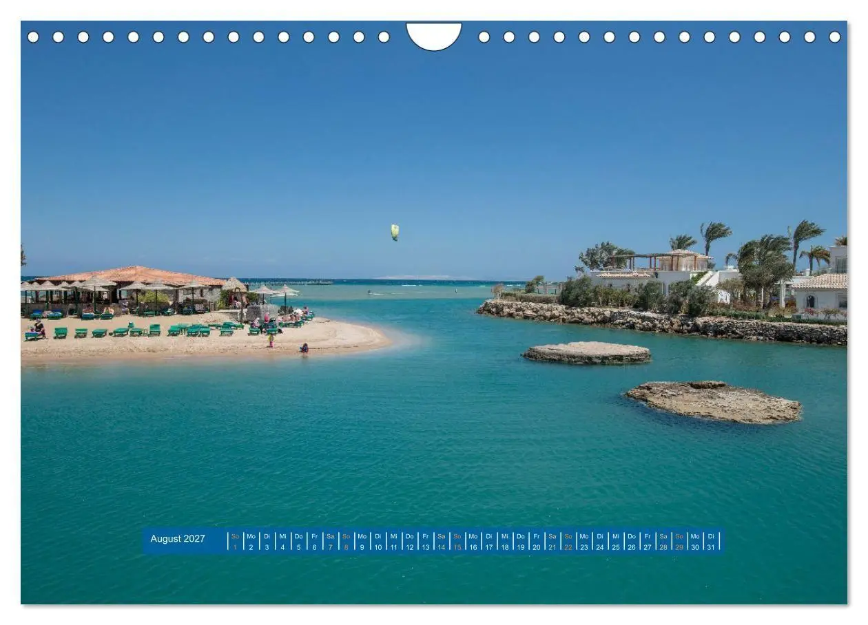 Bild: 9783569403697 | Kite Boarding El Gouna (Wandkalender 2027 DIN A4 quer), CALVENDO...