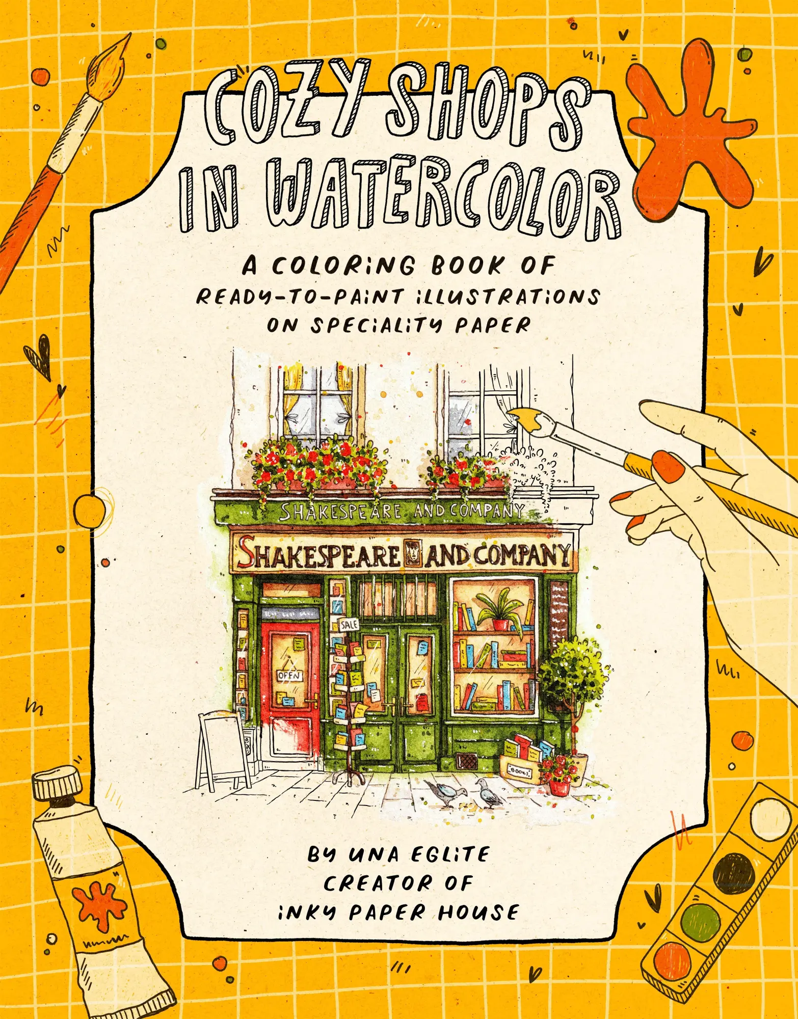 Cover: 9798890033697 | Cozy Shops in Watercolor | Una Eglite | Taschenbuch | Englisch | 2025