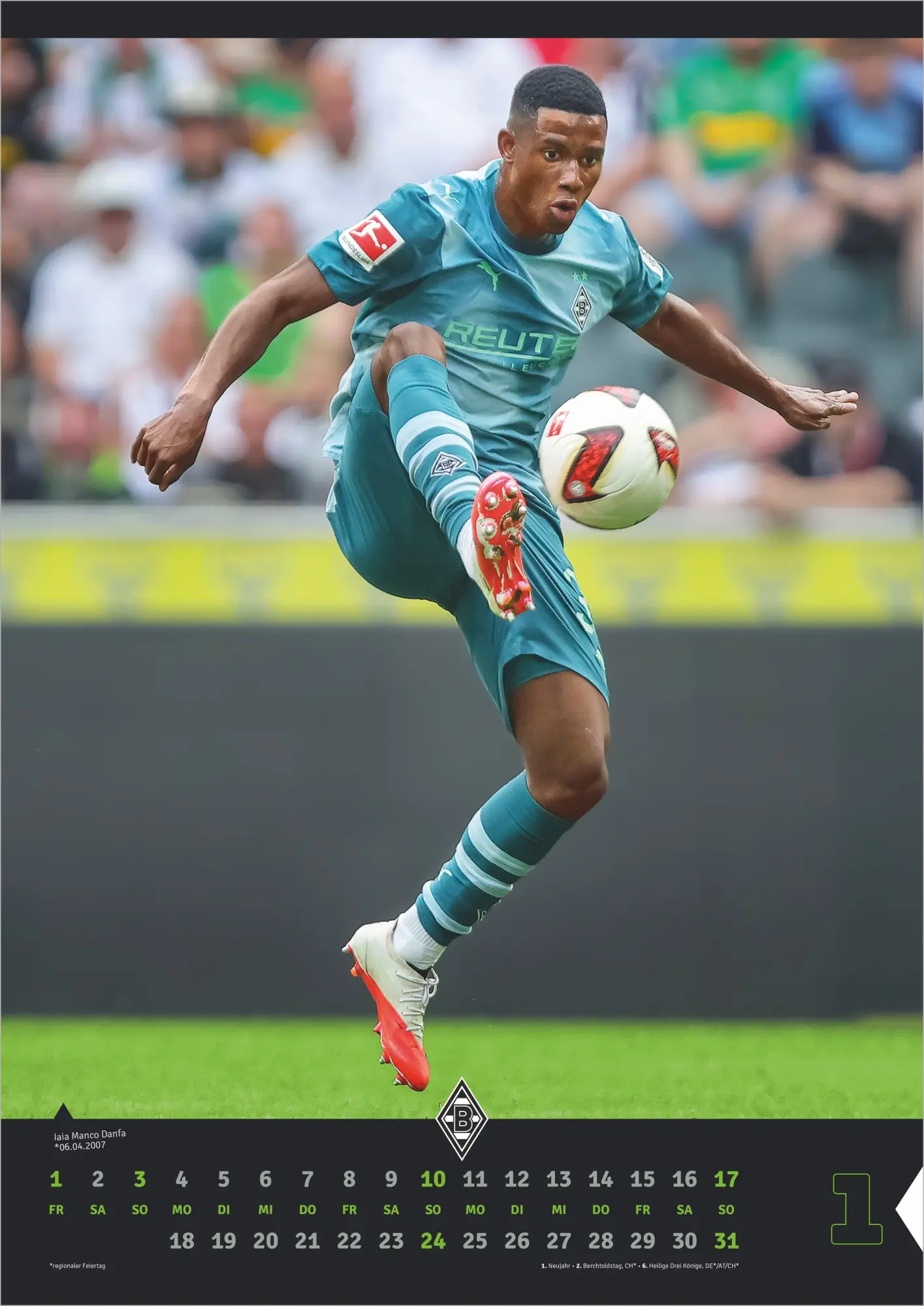 Bild: 4069095013797 | Borussia Mönchengladbach 2027 | Neumann Verlage GmbH &amp; Co KG | 14 S.